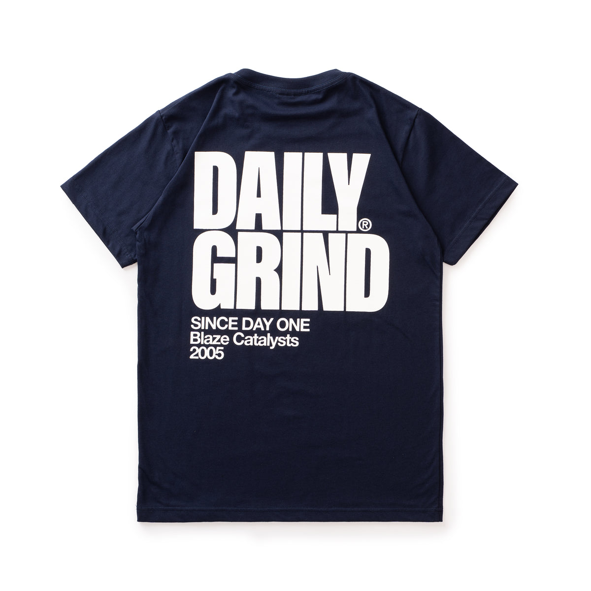 DAILY GRIND BLAZE TSHIRT NAVY BLUE | Daily Grind Store PH