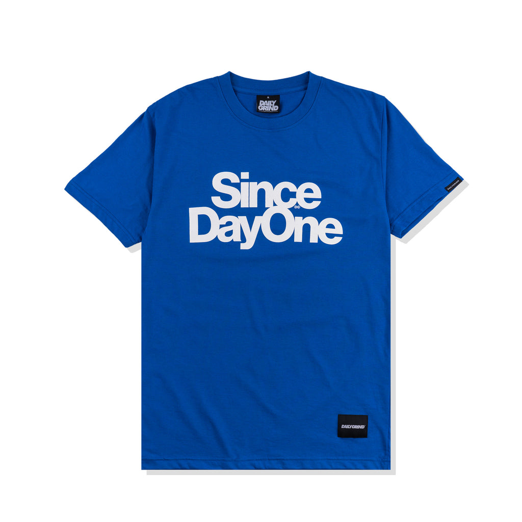 DAILY GRIND SINCE DAY ONE TSHIRT ROYAL BLUE