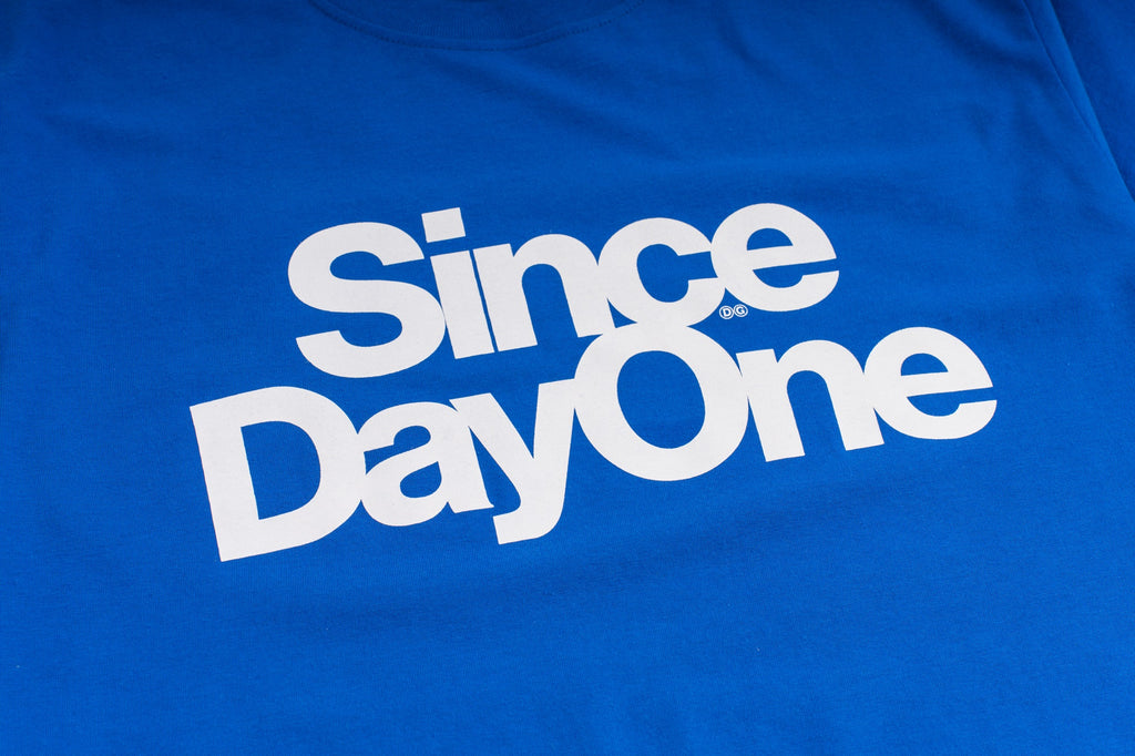 DAILY GRIND SINCE DAY ONE TSHIRT ROYAL BLUE