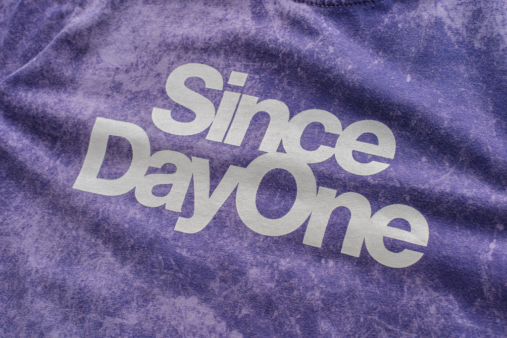DAILY GRIND KIDS SINCE DAY ONE WASHED TSHIRT FOR KIDS PURPLE