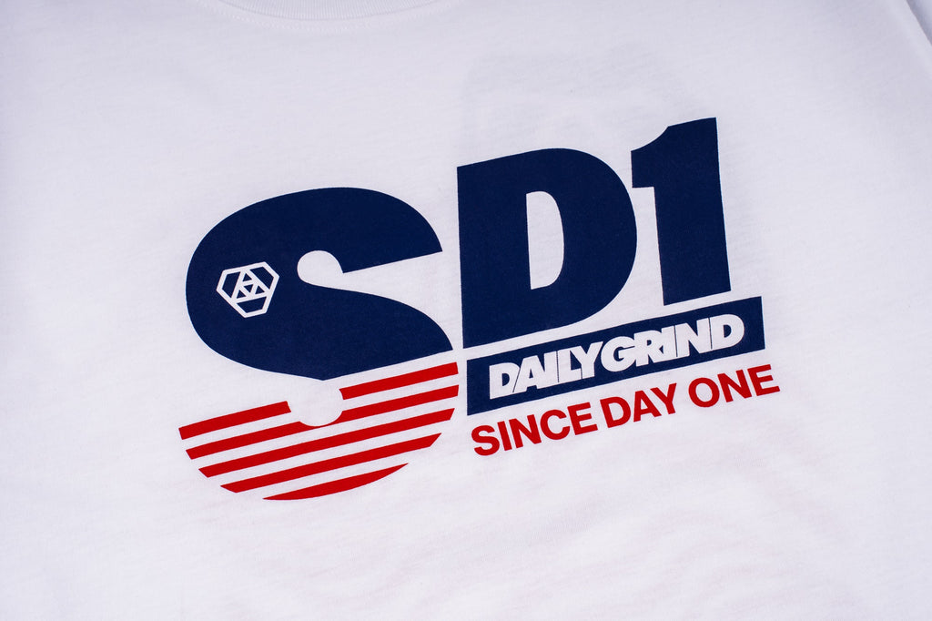 DAILY GRIND WIELD TSHIRT WHITE