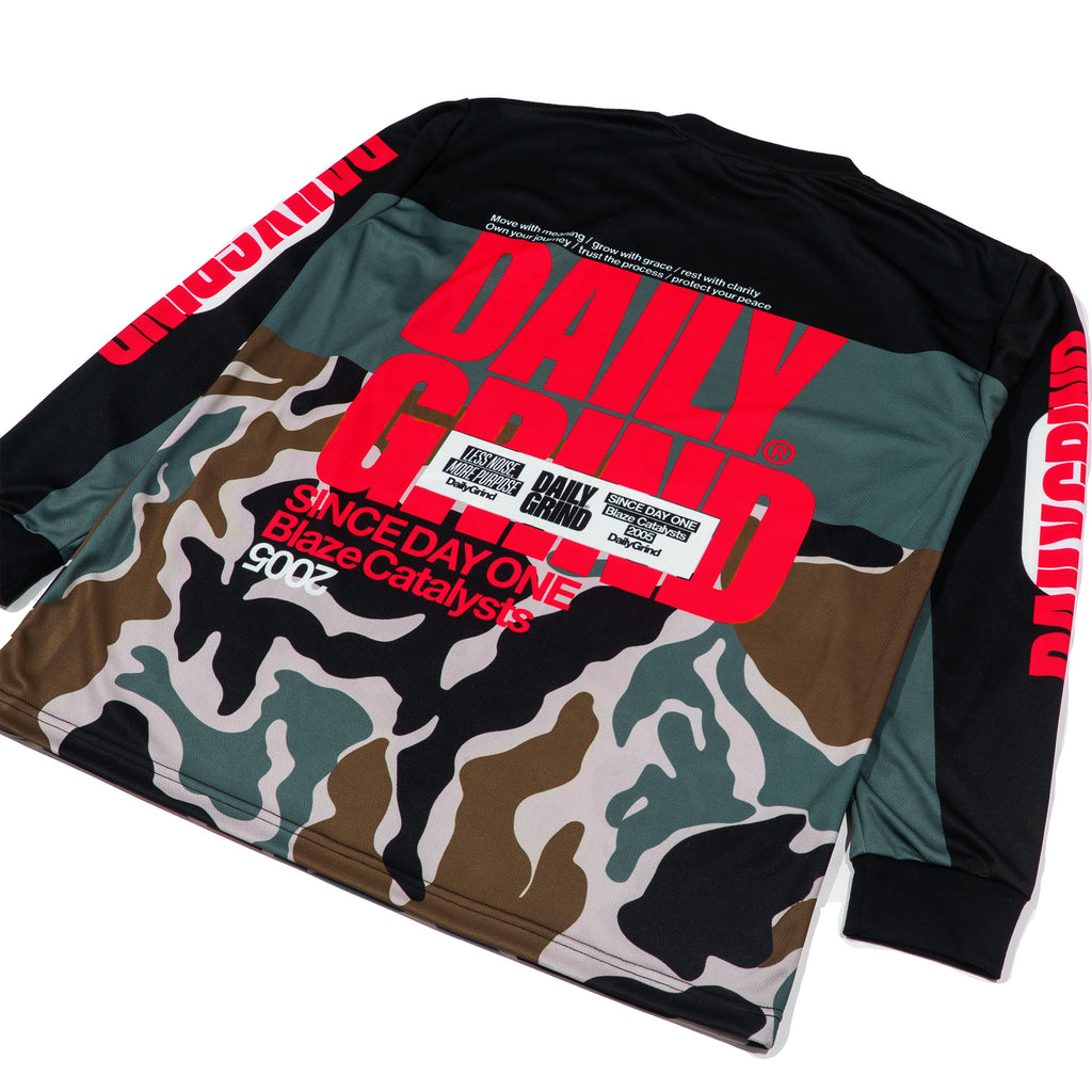 DAILY GRIND BLAZE COAT JERSEY LONGSLEEVES BLACK