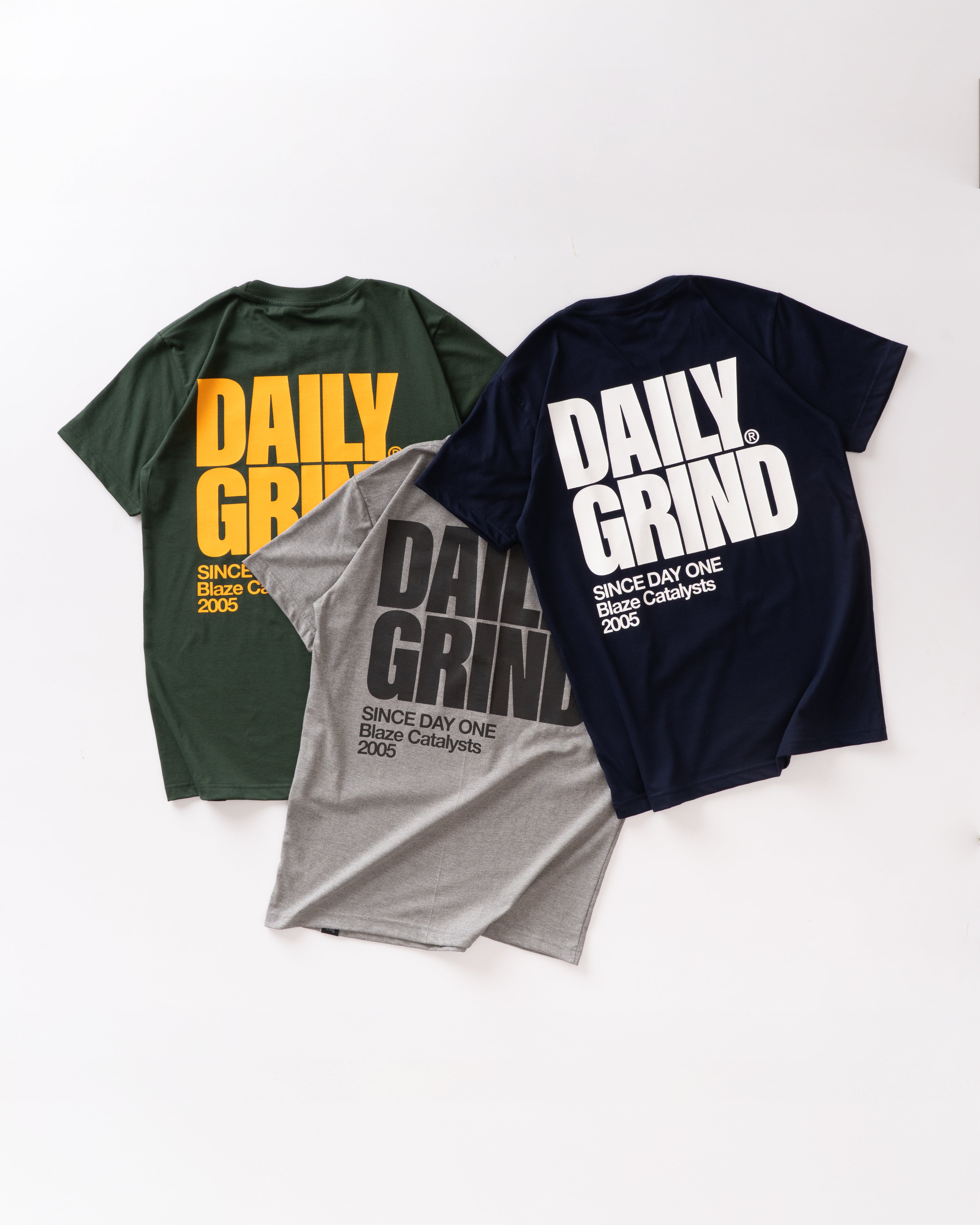 DAILY GRIND BLAZE TSHIRT NAVY BLUE | Daily Grind Store PH