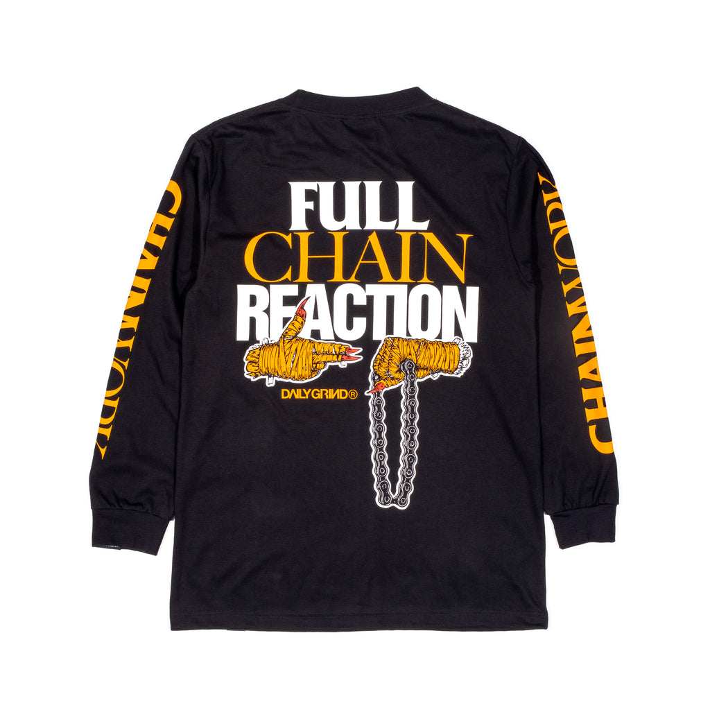 DAILY GRIND FULL CHAIN LONGSLEEVES BLACK