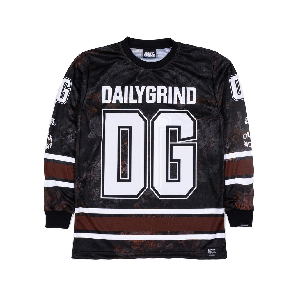 DAILY GRIND STEADYFORM JERSEY LONGSLEEVES BLACK