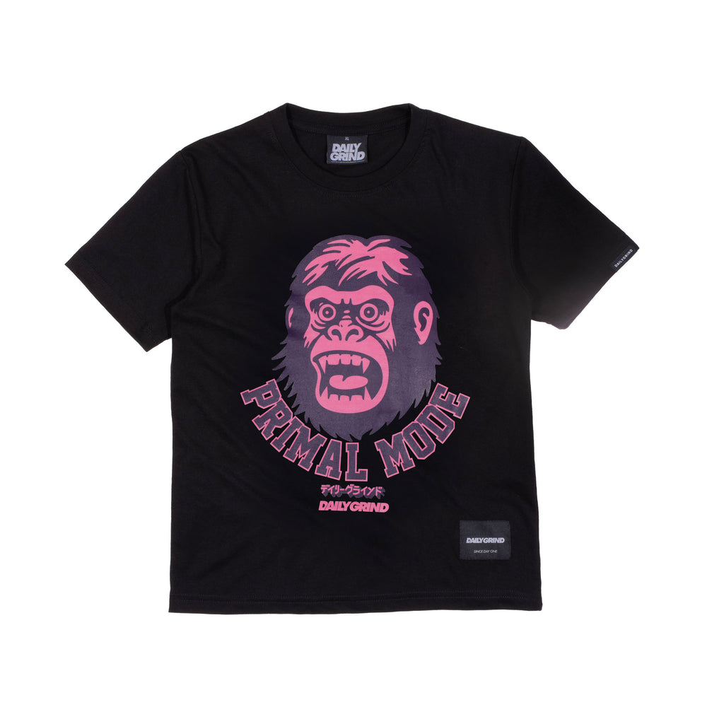 DAILY GRIND PRIMAL TSHIRT FOR KIDS BLACK