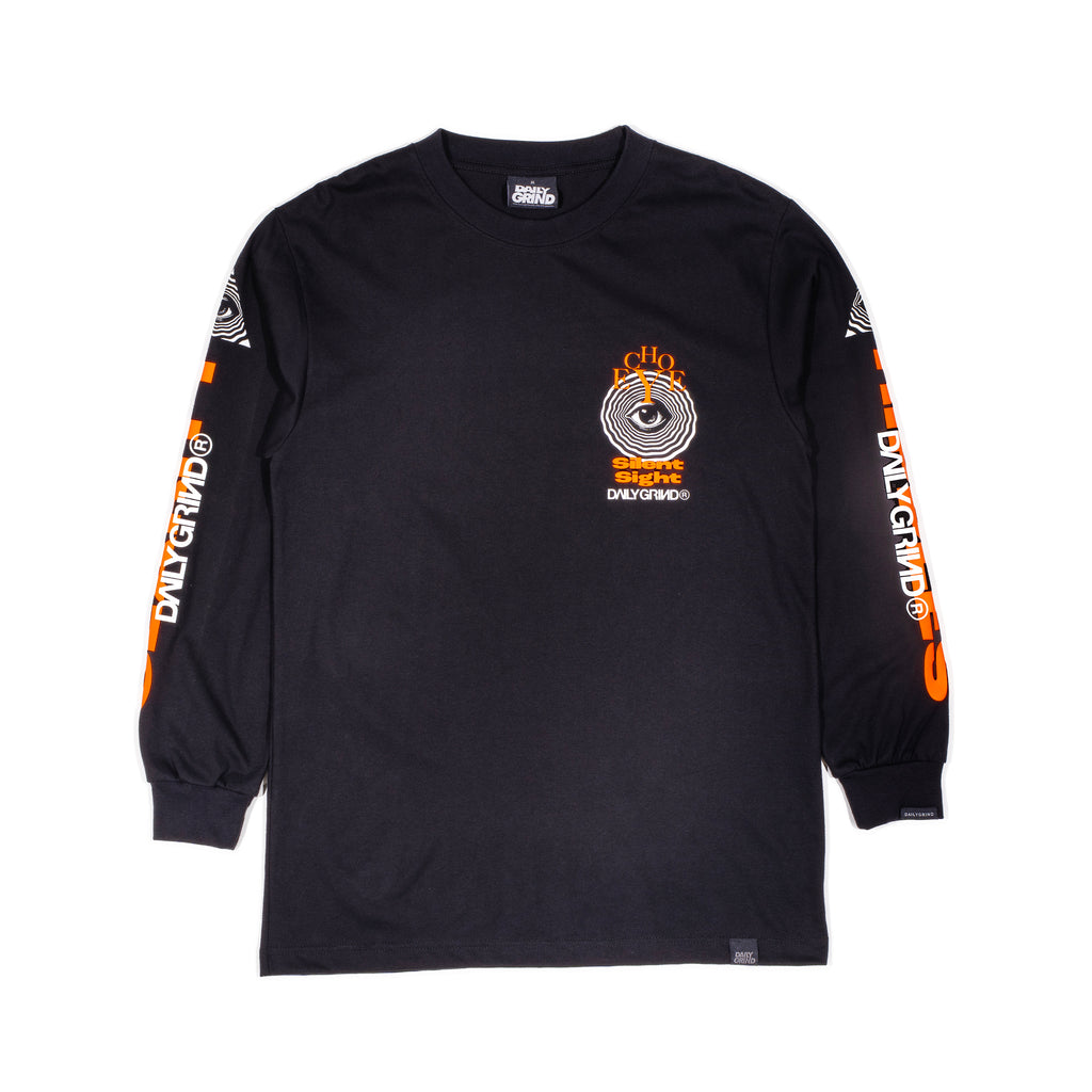 DAILY GRIND ECHO EYE LONGSLEEVES BLACK