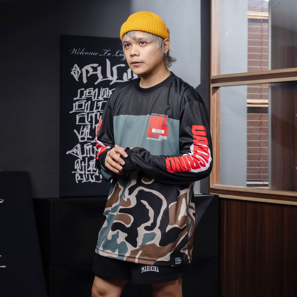 DAILY GRIND BLAZE COAT JERSEY LONGSLEEVES BLACK