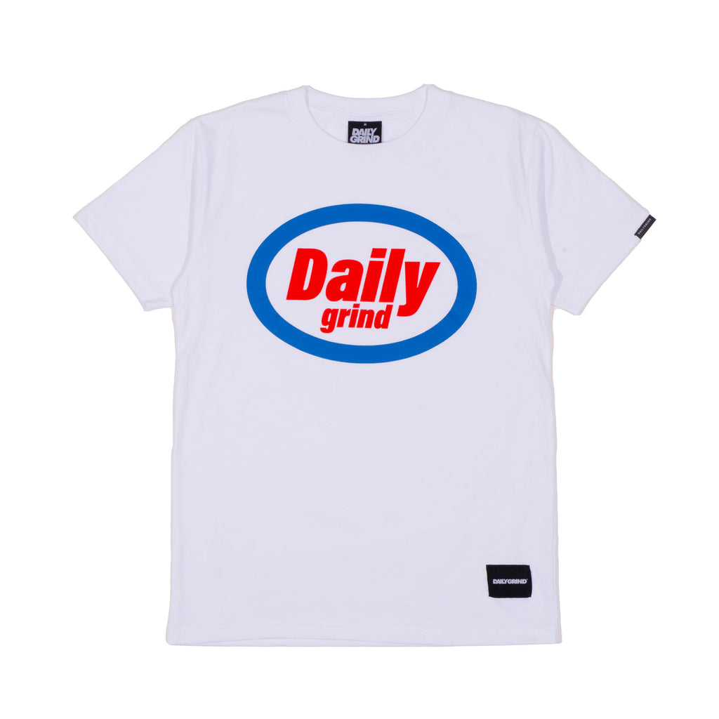 DAILY GRIND MESSO TSHIRT WHITE