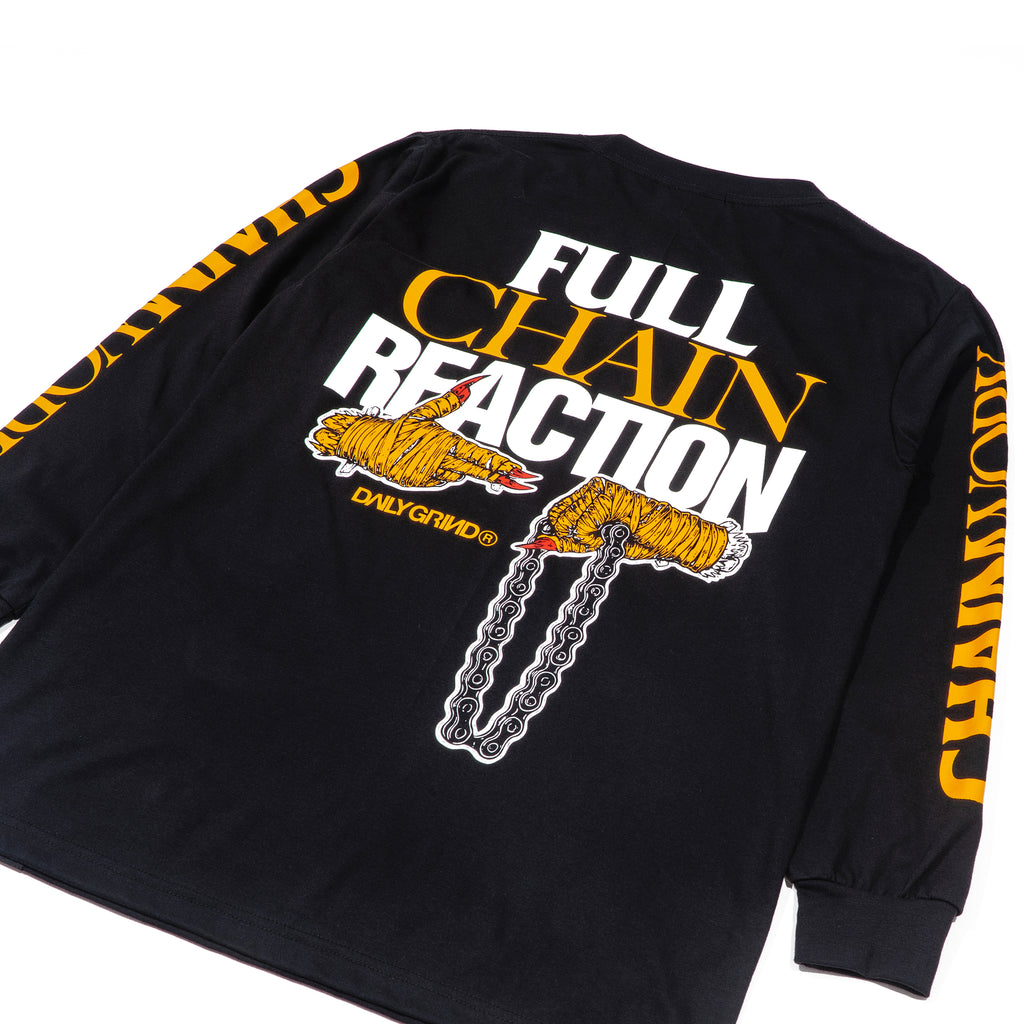 DAILY GRIND FULL CHAIN LONGSLEEVES BLACK