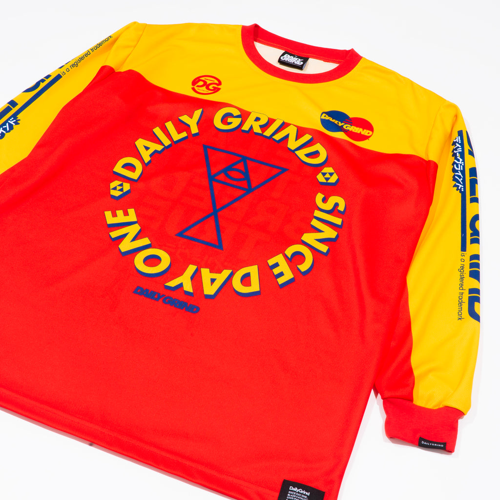 DAILY GRIND TRUE BREED JERSEY LONGSLEEVES YELLOW
