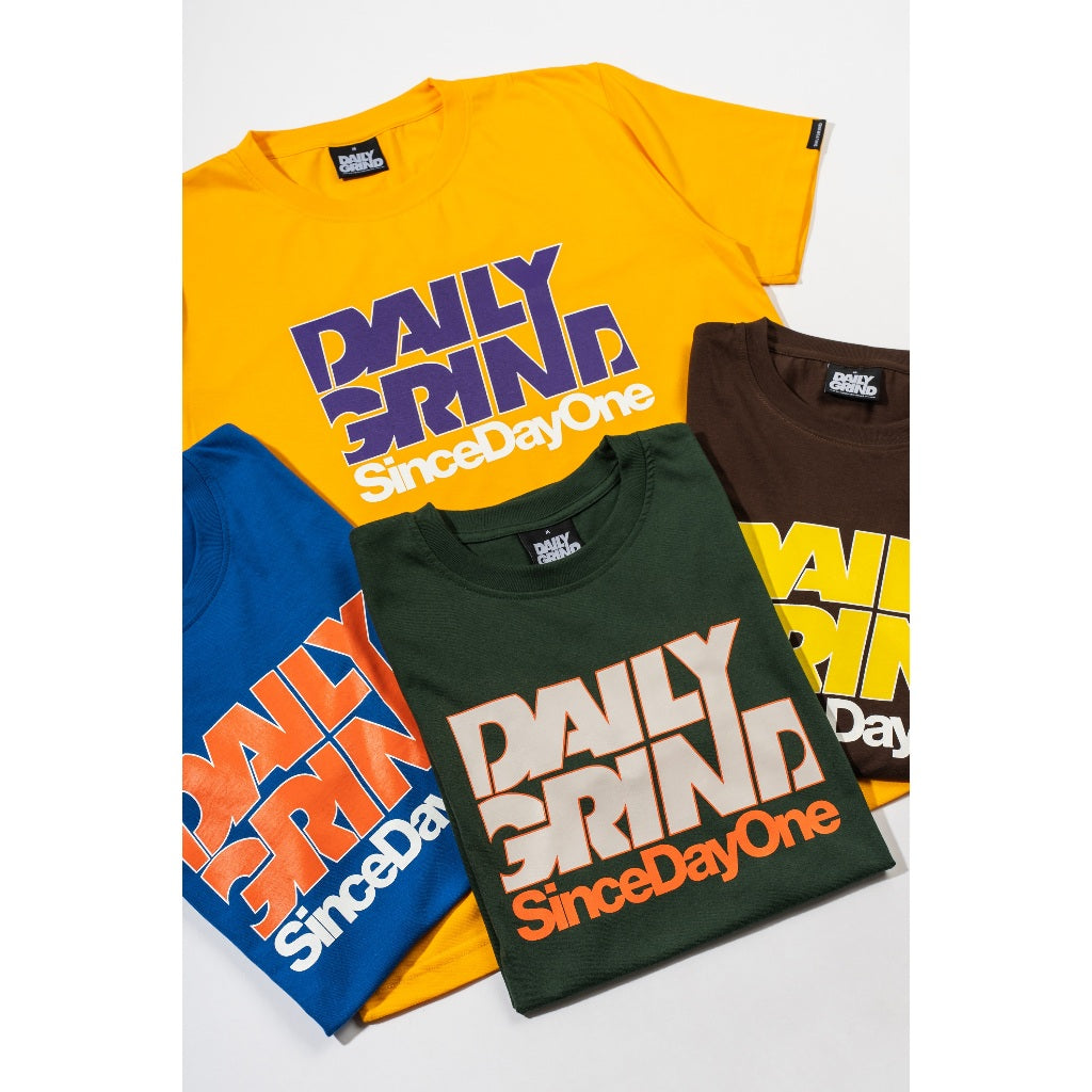 DAILY GRIND SHEAR ONE TSHIRT CHROME YELLOW