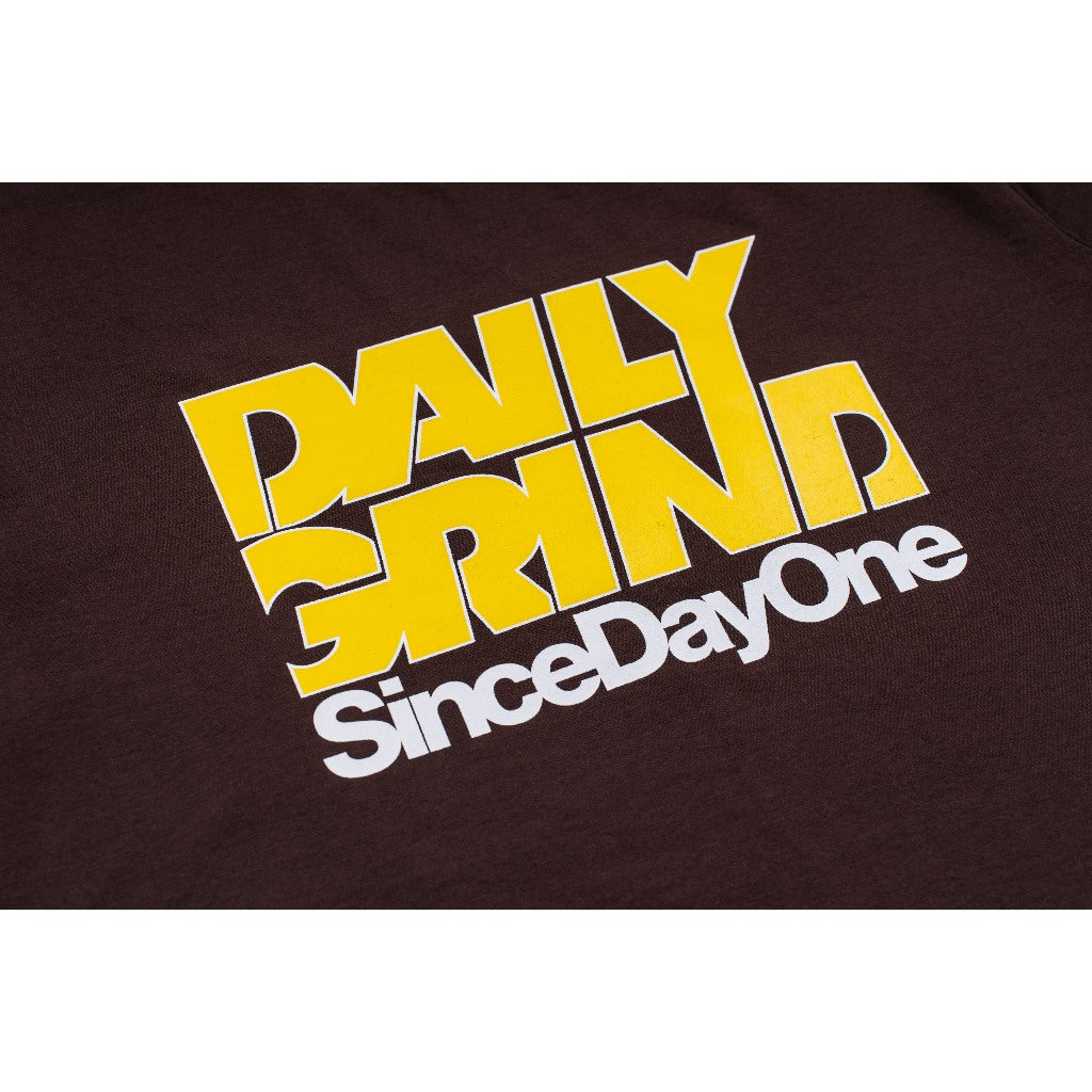 DAILY GRIND SHEAR ONE TSHIRT BROWN