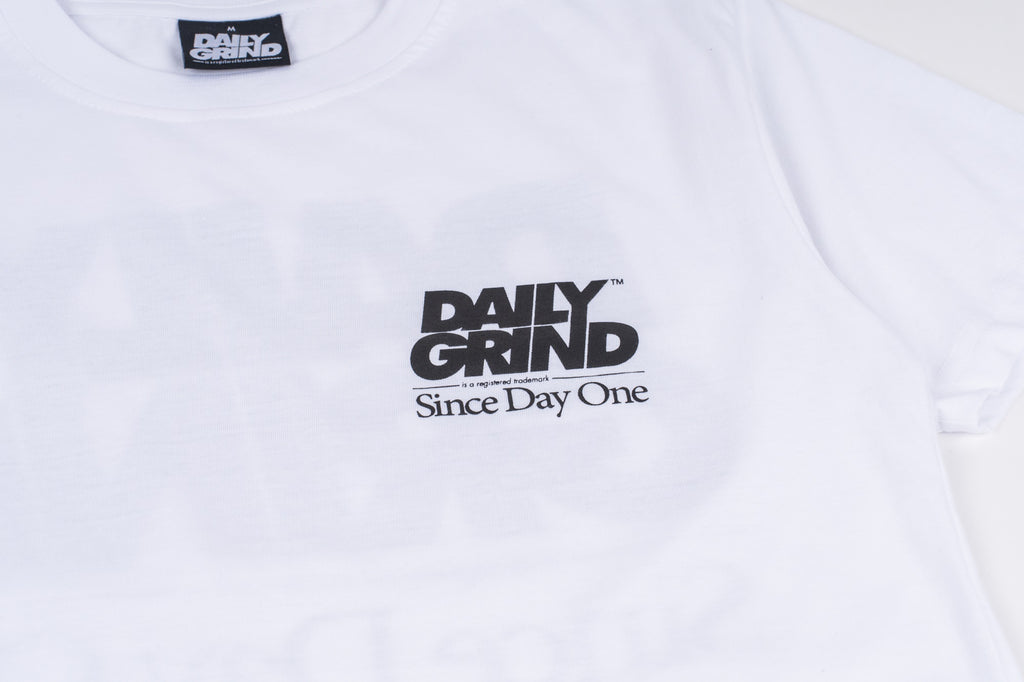 DAILY GRIND CENTRAL TSHIRT WHITE