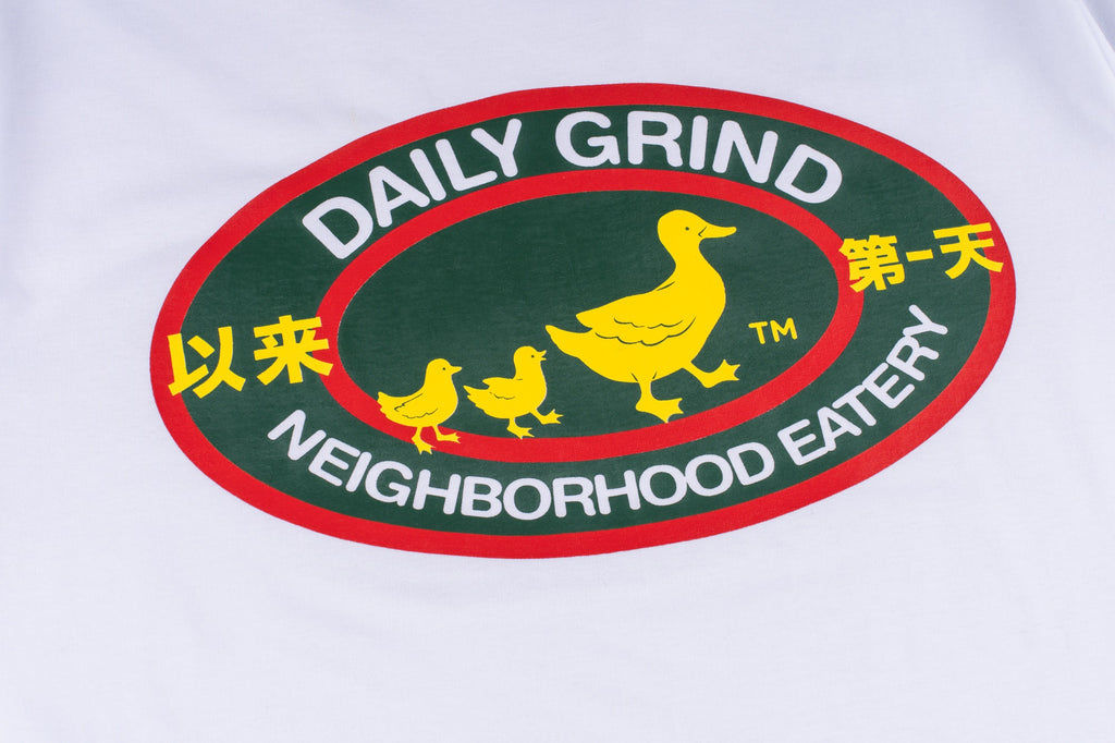 DAILY GRIND DAILY EATERY TSHIRT WHITE