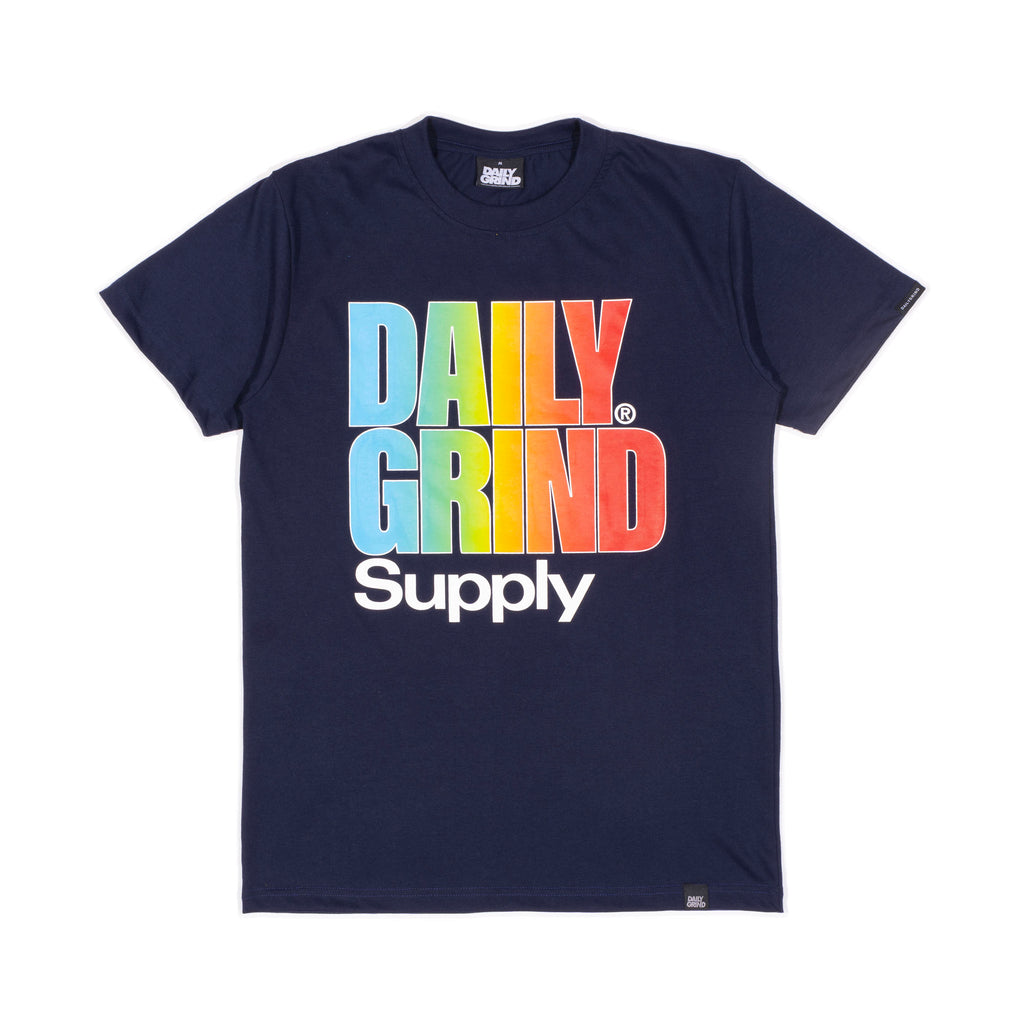 DAILY GRIND BLAZE SUPPLY TSHIRT WHITE