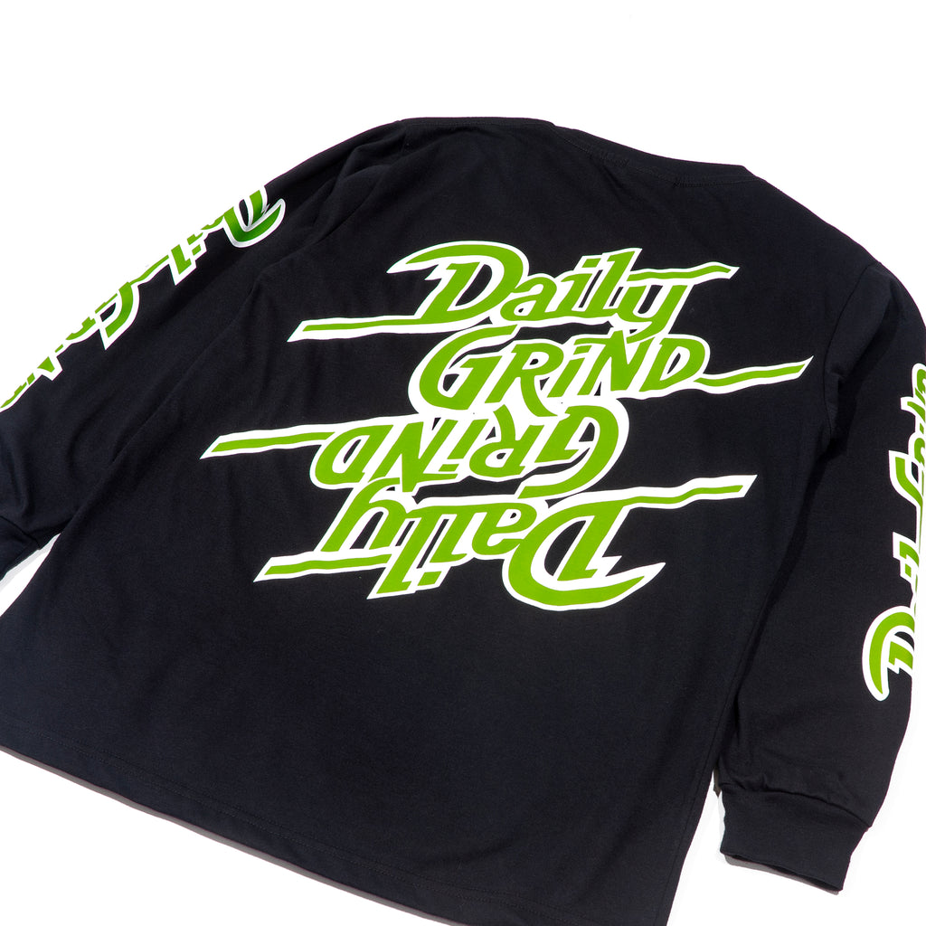 DAILY GRIND HARDCUT LONGSLEEVES BLACK