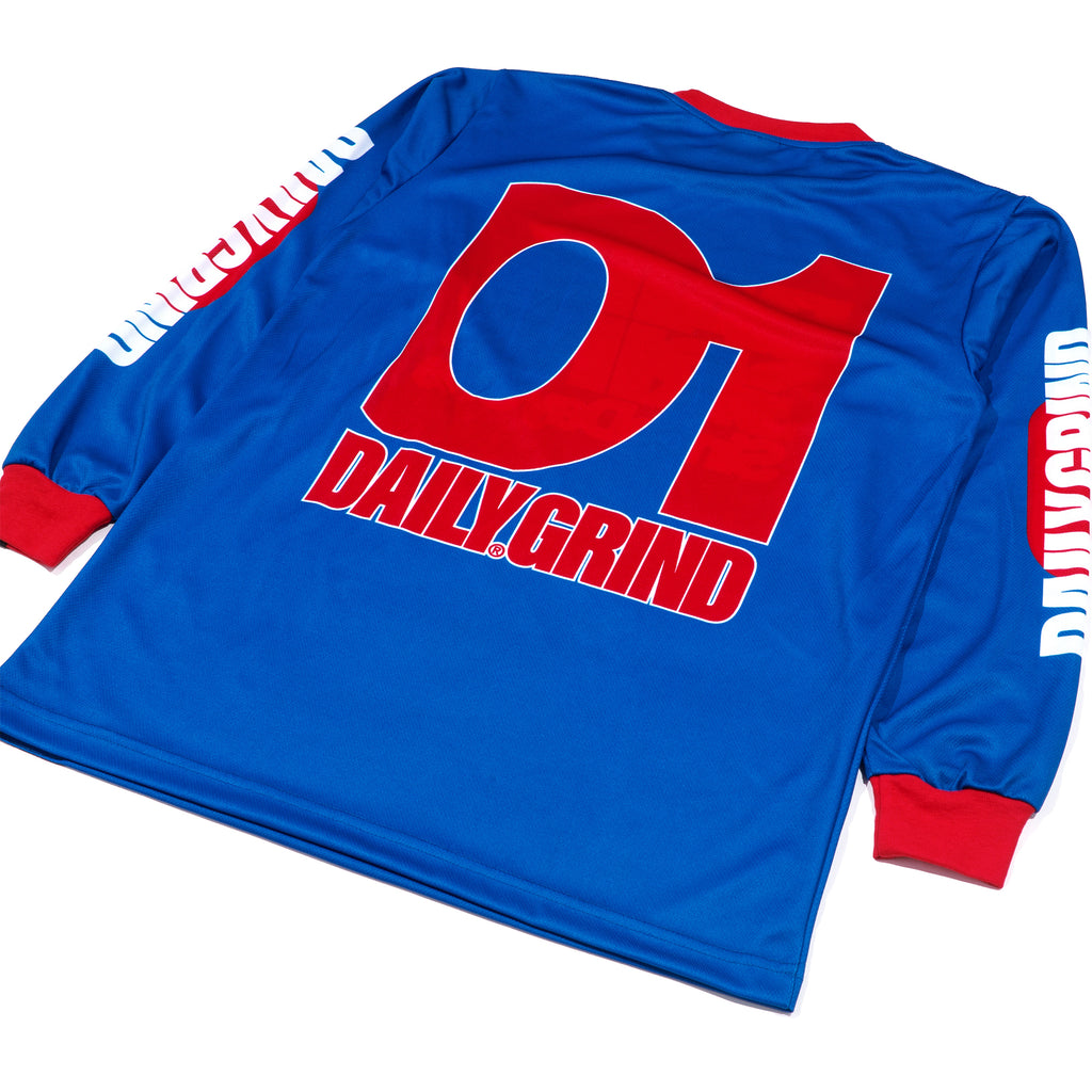 DAILY GRIND STEADYFORM JERSEY LONGSLEEVES BLUE