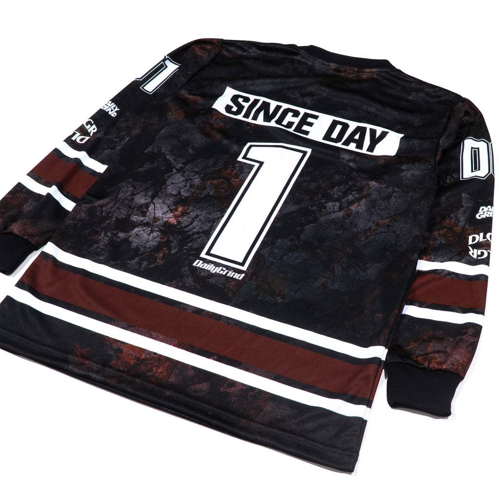 DAILY GRIND STEADYFORM JERSEY LONGSLEEVES BLACK