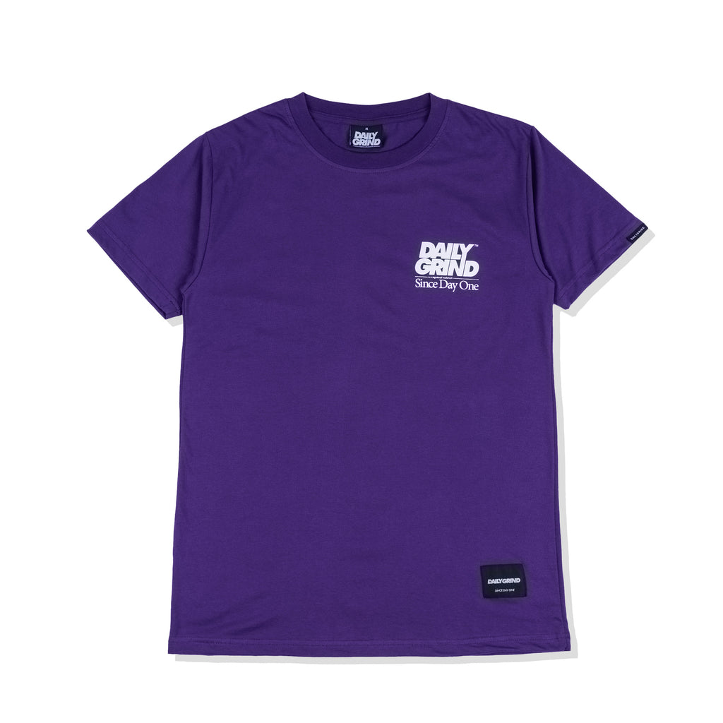 DAILY GRIND CENTRAL TSHIRT PURPLE