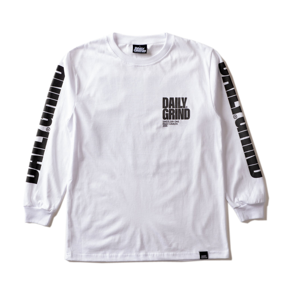 DAILY GRIND BLAZE LONGSLEEVES WHITE