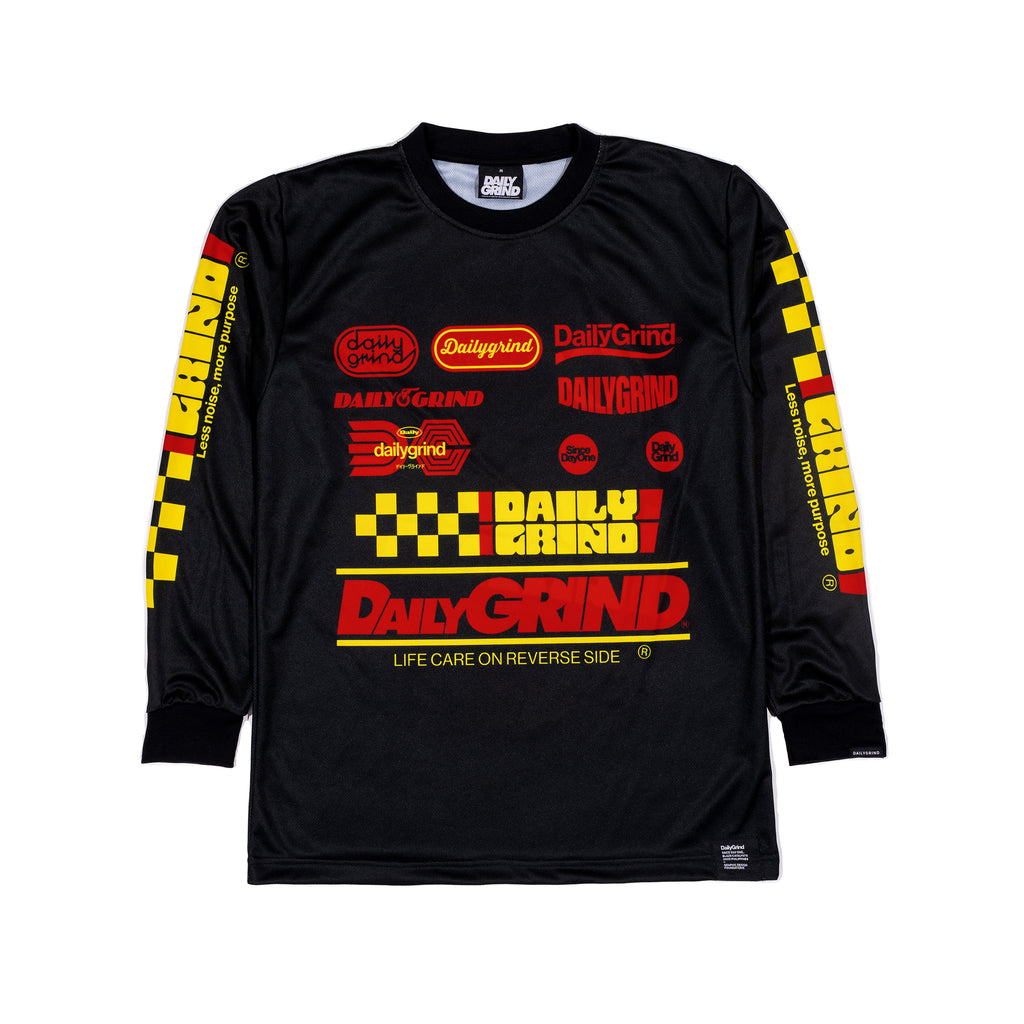 DAILY GRIND FORMLINE JERSEY LONGSLEEVES BLACK