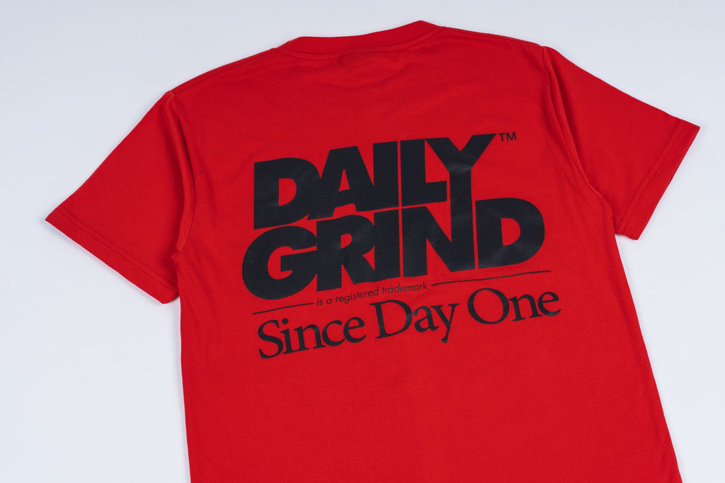 DAILY GRIND CENTRAL TSHIRT RED