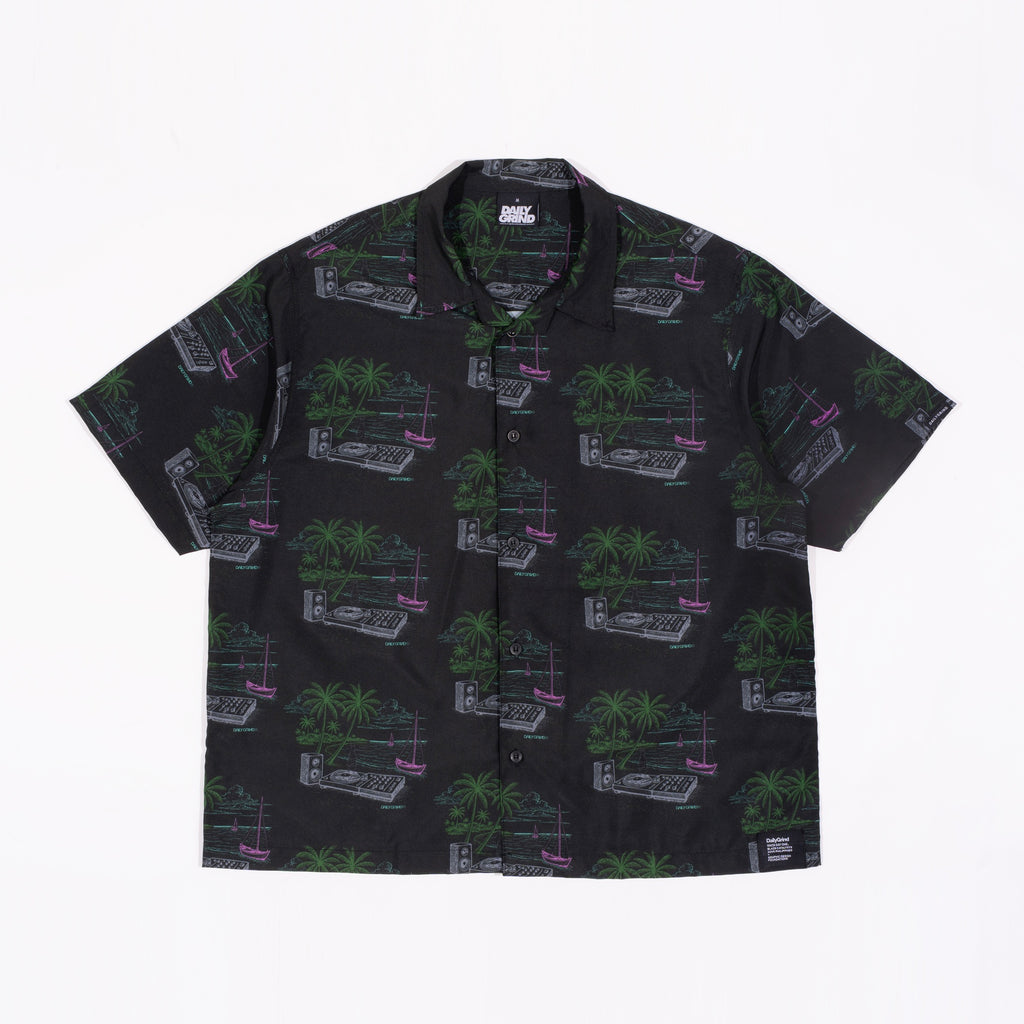 DAILY GRIND COASTAL FADER POLO BLACK