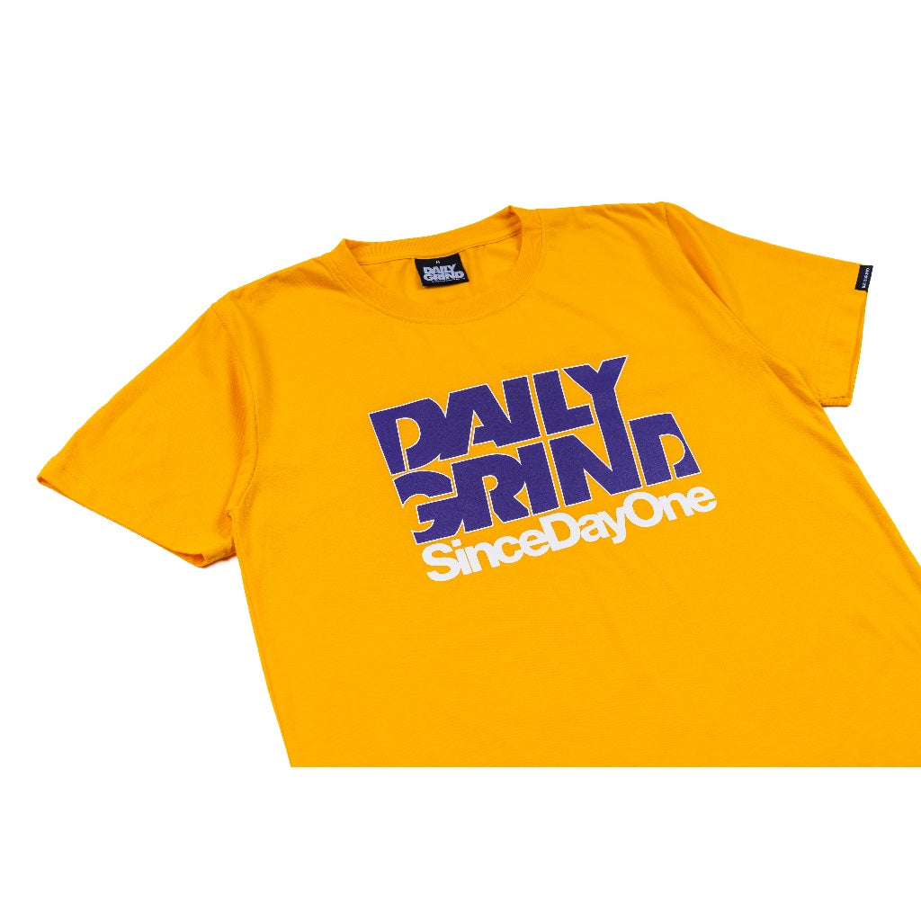 DAILY GRIND SHEAR ONE TSHIRT CHROME YELLOW