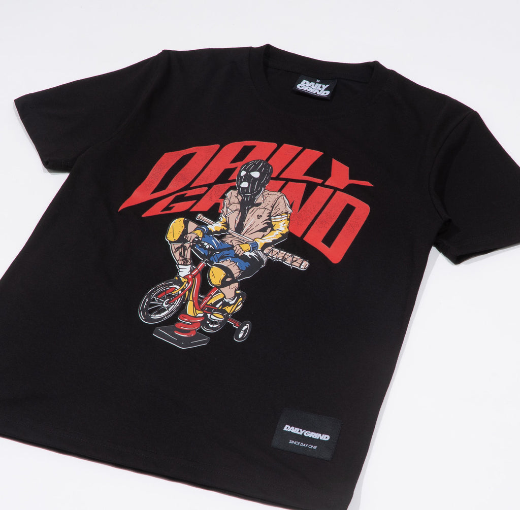 DAILY GRIND BONNIE TSHIRT FOR KIDS BLACK