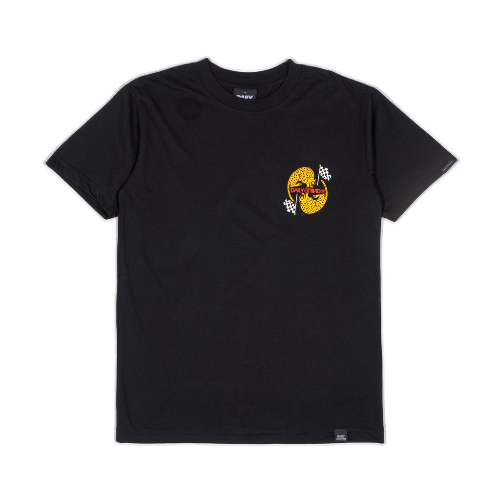 DAILY GRIND POISE POWER TSHIRT BLACK