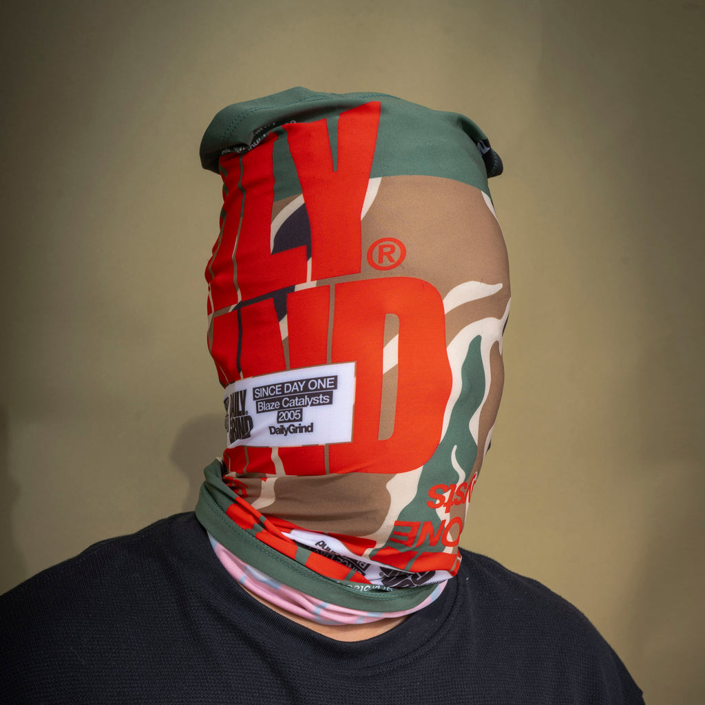DAILY GRIND BLAZE TUBE MASK CAMOU