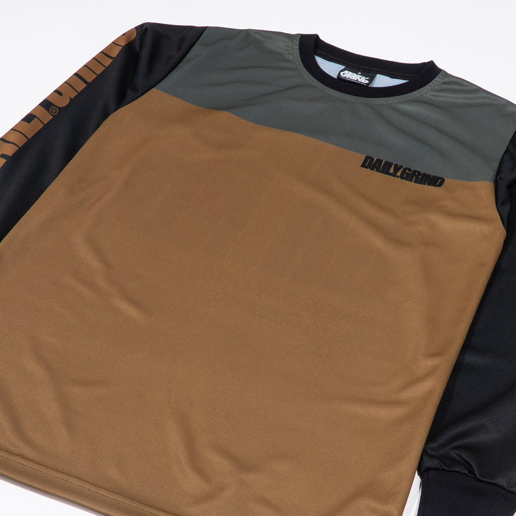 DAILY GRIND BLAZE JERSEY LONGSLEEVES GOLD