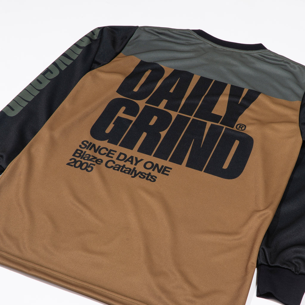 DAILY GRIND BLAZE JERSEY LONGSLEEVES GOLD