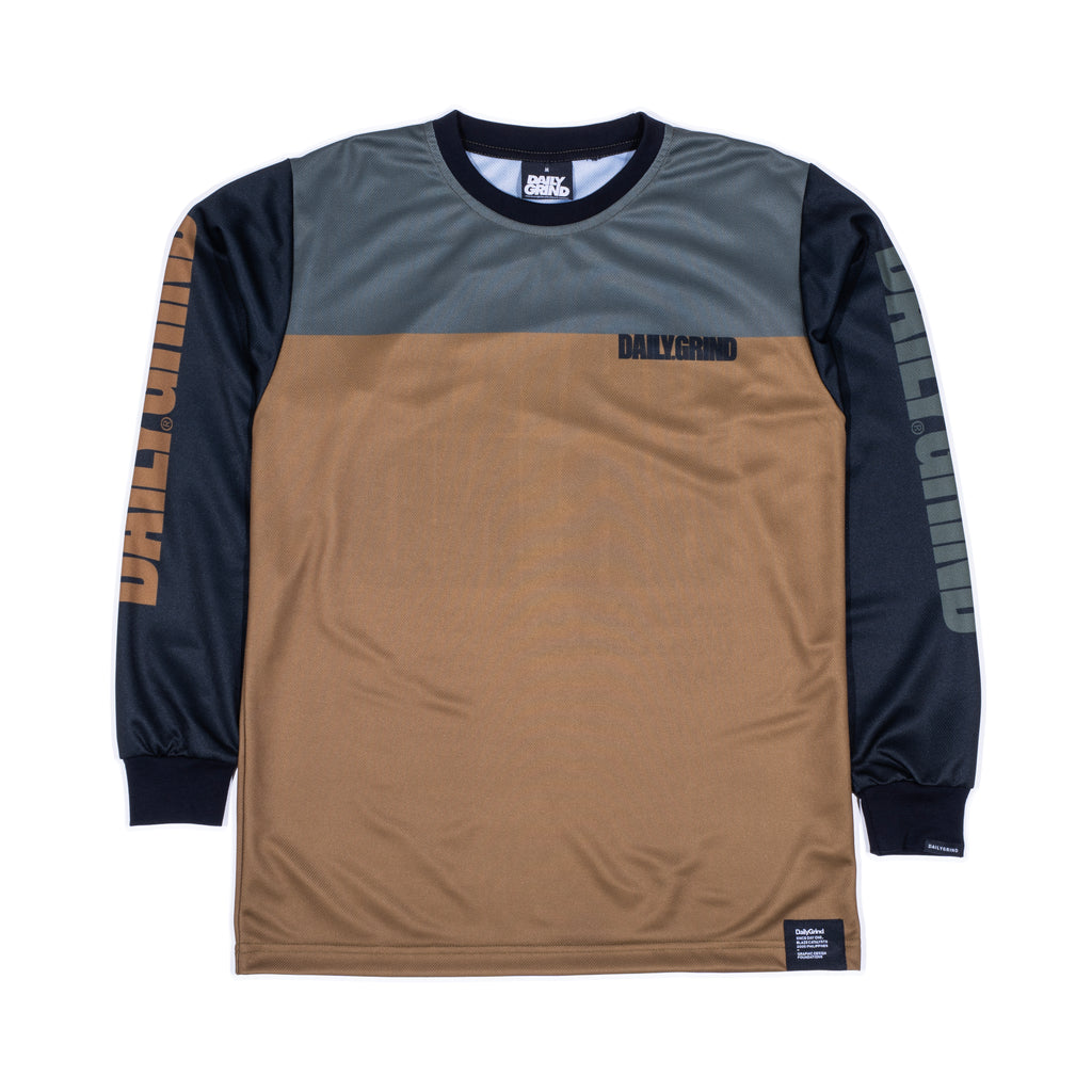 DAILY GRIND BLAZE JERSEY LONGSLEEVES GOLD