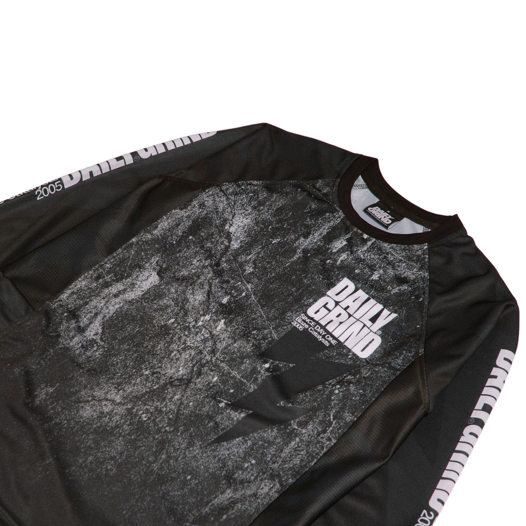 DAILY GRIND BLAZE RIDING JERSEY W/SIDE SWIFT POCKET PAVEMENT
