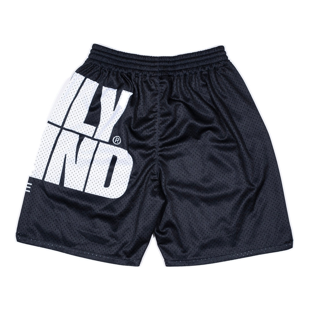 DAILY GRIND BLAZE MESH SHORTS BLACK