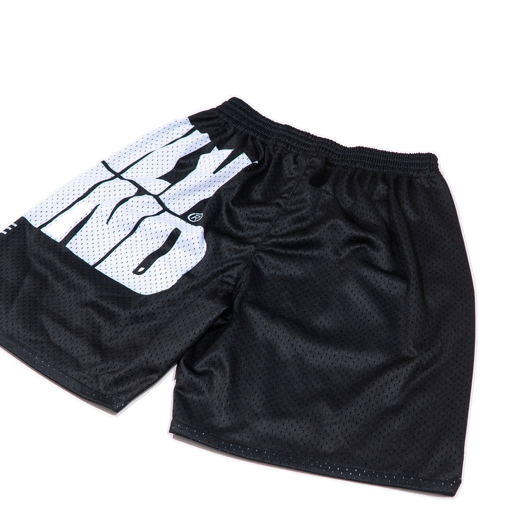 DAILY GRIND BLAZE MESH SHORTS BLACK