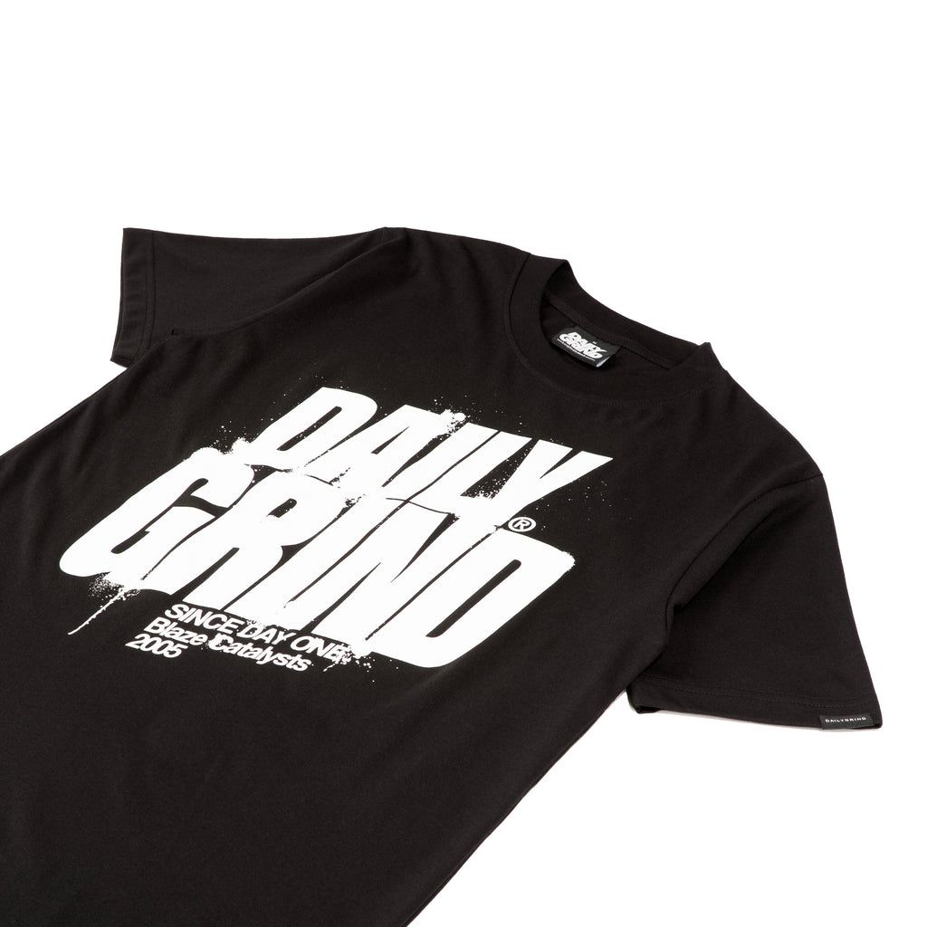 DAILY GRIND BRUISED TSHIRT BLACK