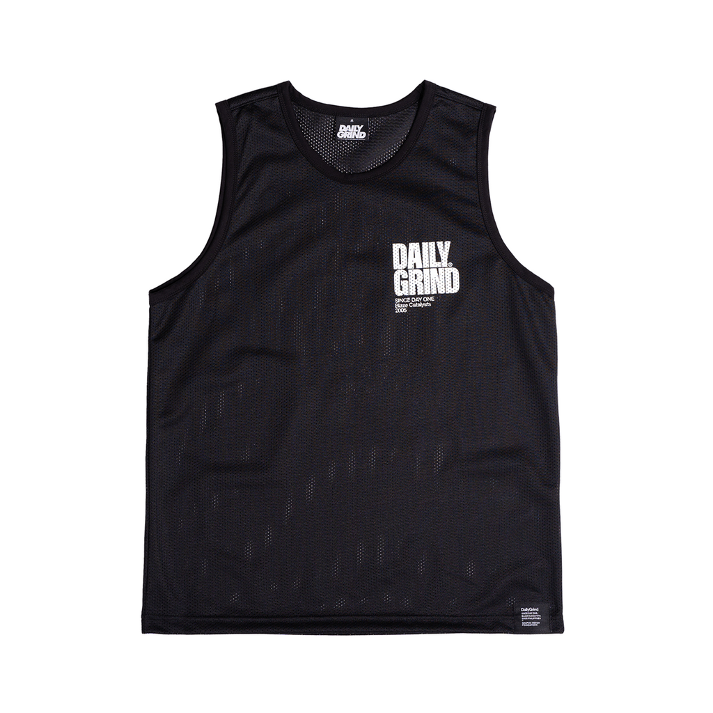 DAILY GRIND BLAZE TANK TOP BLACK