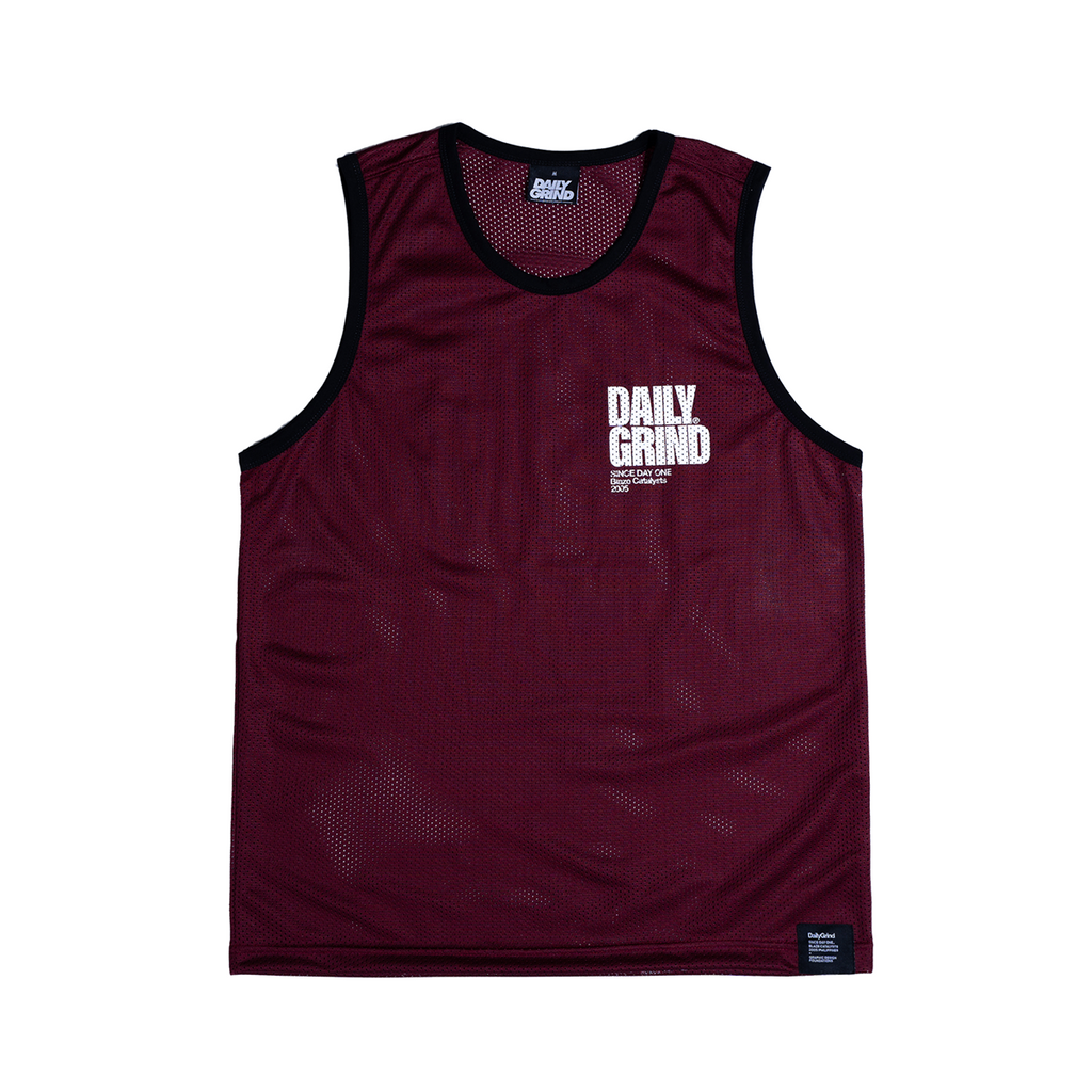 DAILY GRIND BLAZE TANK TOP MAROON