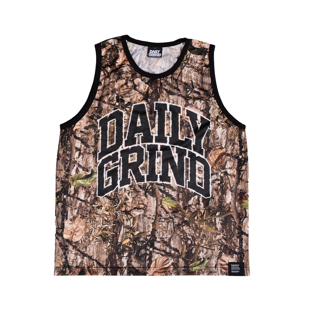 DAILY GRIND BRANCH OUT TANK TOP CREAM/BLACK