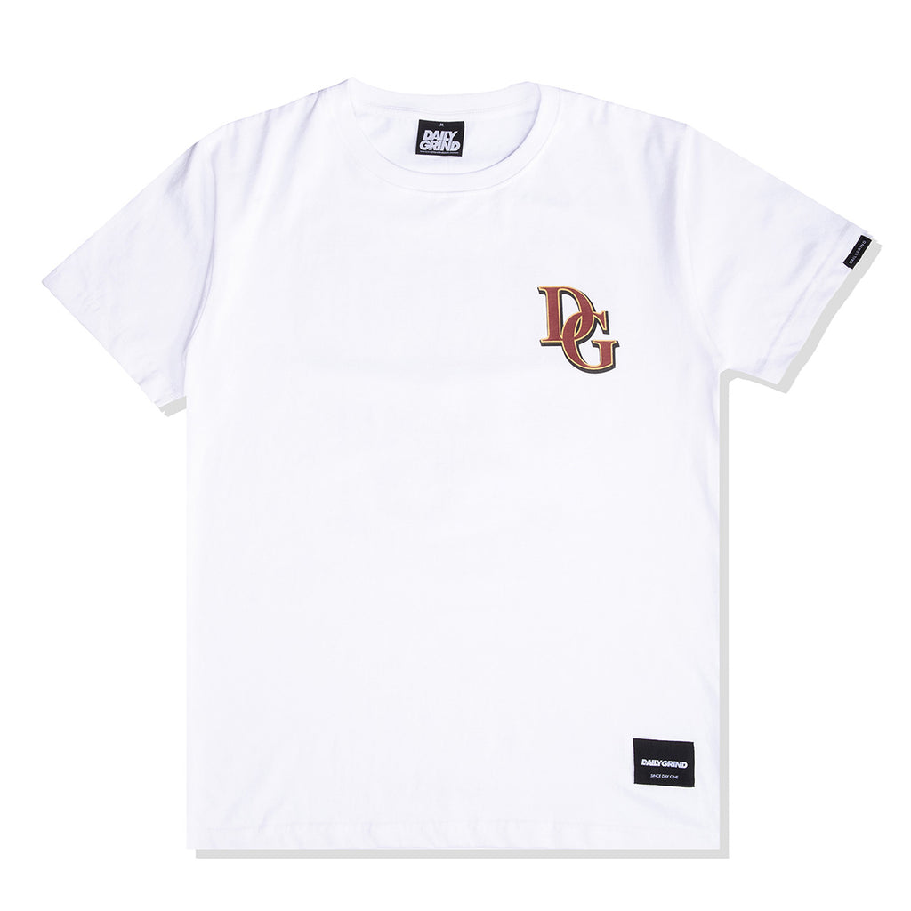 DAILY GRIND AGED TSHIRT WHITE