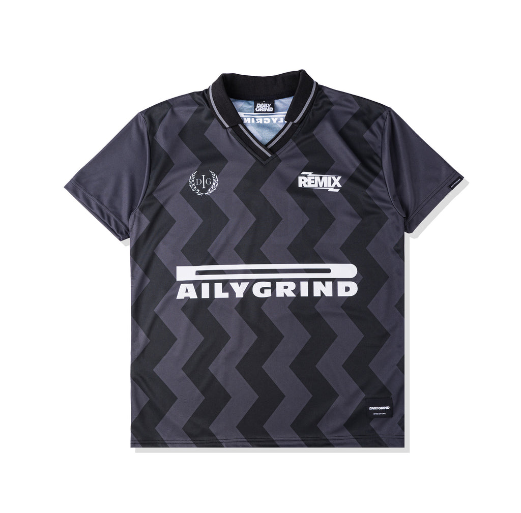 DAILY GRIND INTER ONE JERSEY POLO GRAY