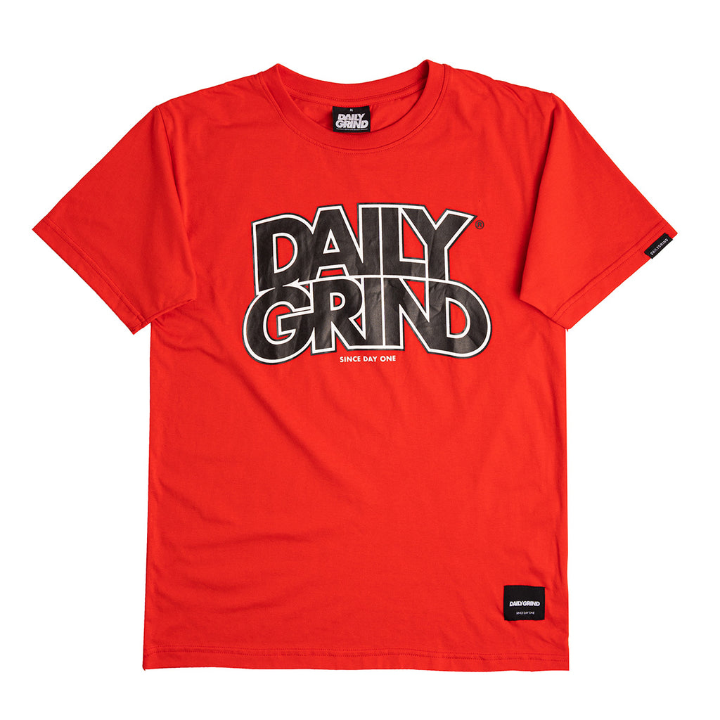 DAILY GRIND HEREAFTER TWO TSHIRT RED