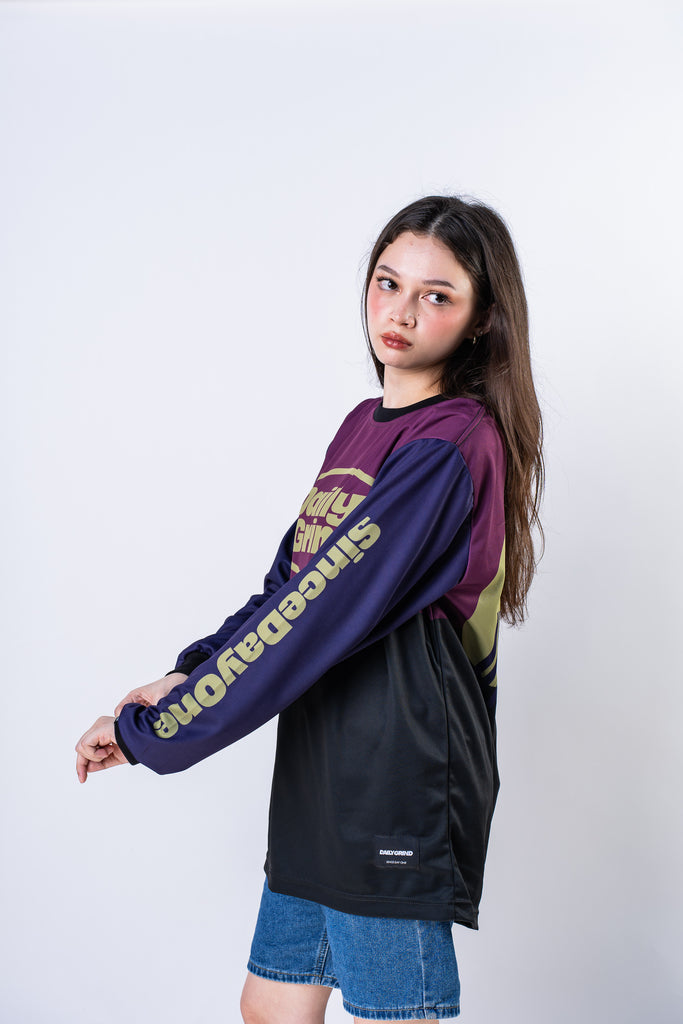 DAILY GRIND GRAND JERSEY LONGSLEEVES PURPLE