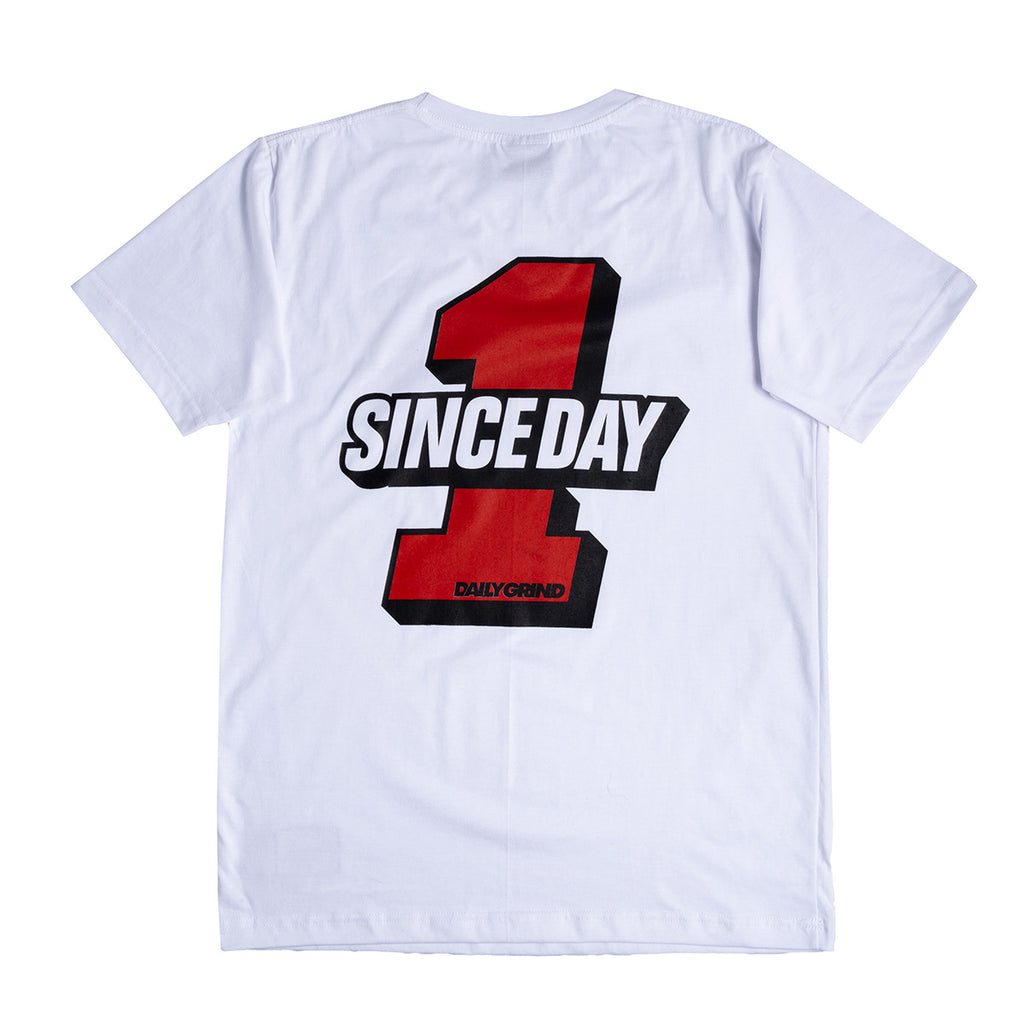 DAILY GRIND ONE TSHIRT WHITE