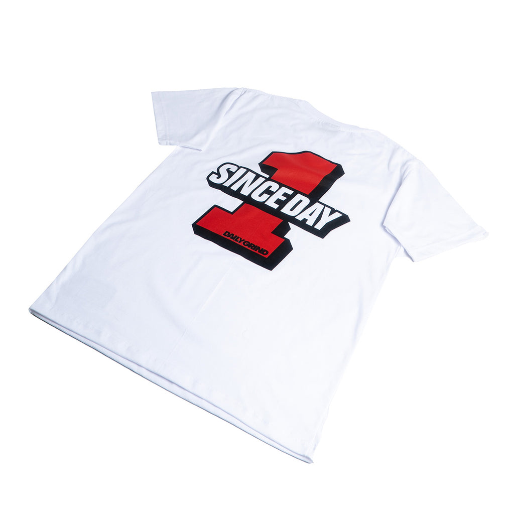 DAILY GRIND ONE TSHIRT WHITE