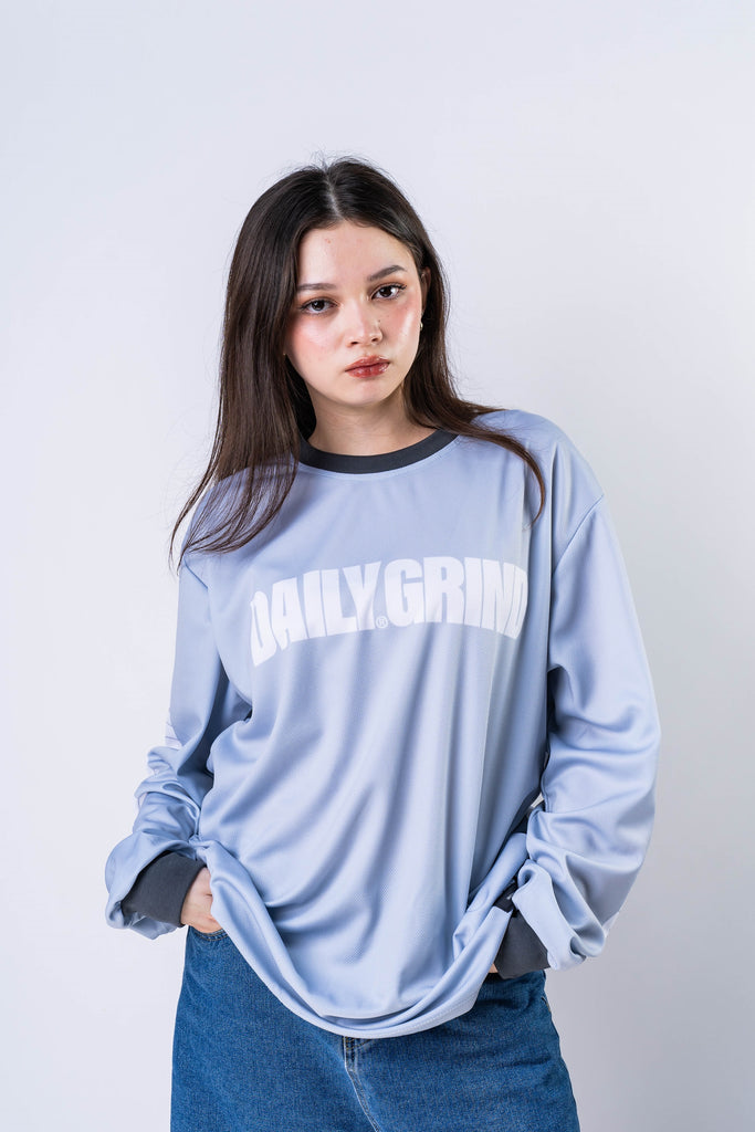 DAILY GRIND BLAZE EXTENDED JERSEY LONGSLEEVES GRAY