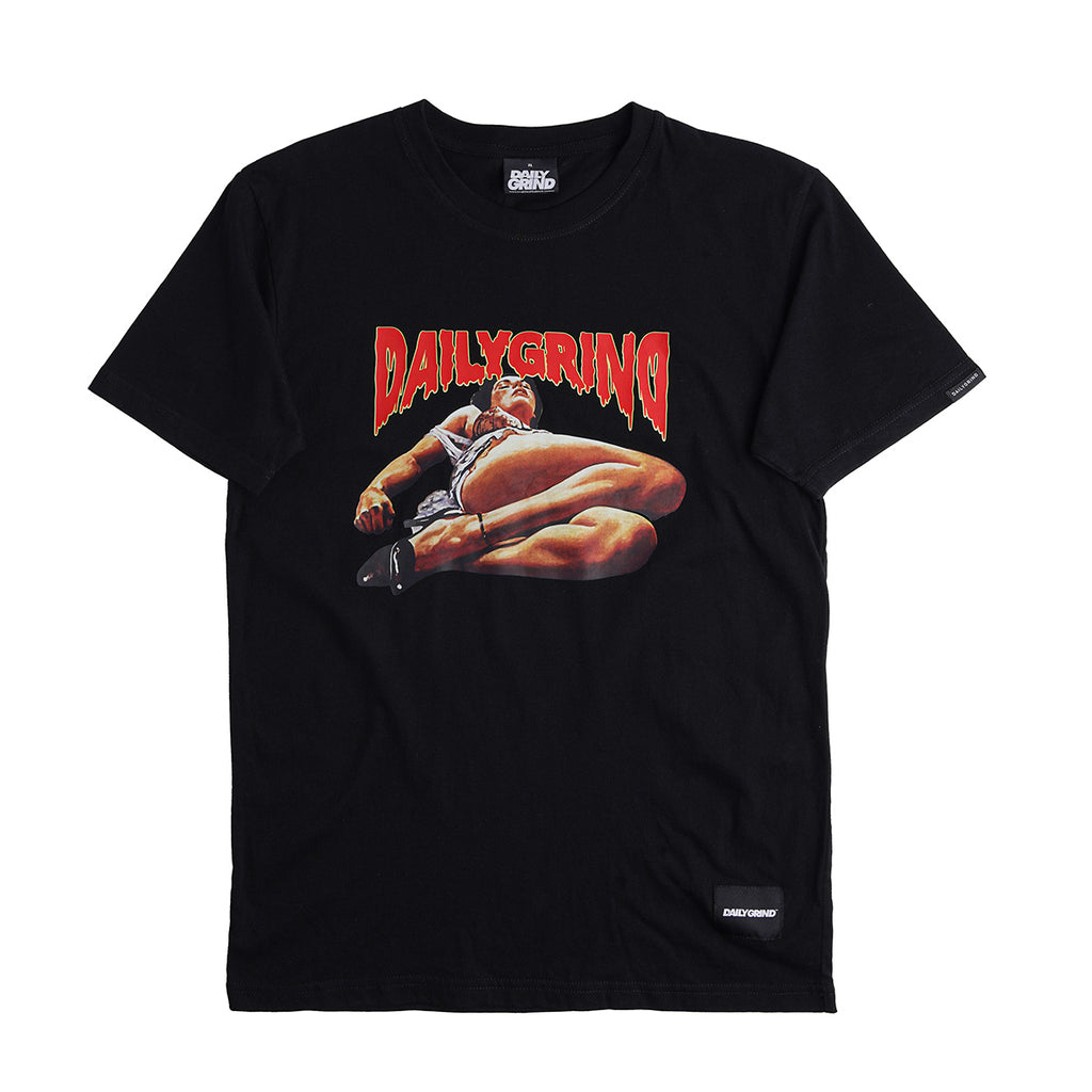 DAILY GRIND PLACED TSHIRT BLACK